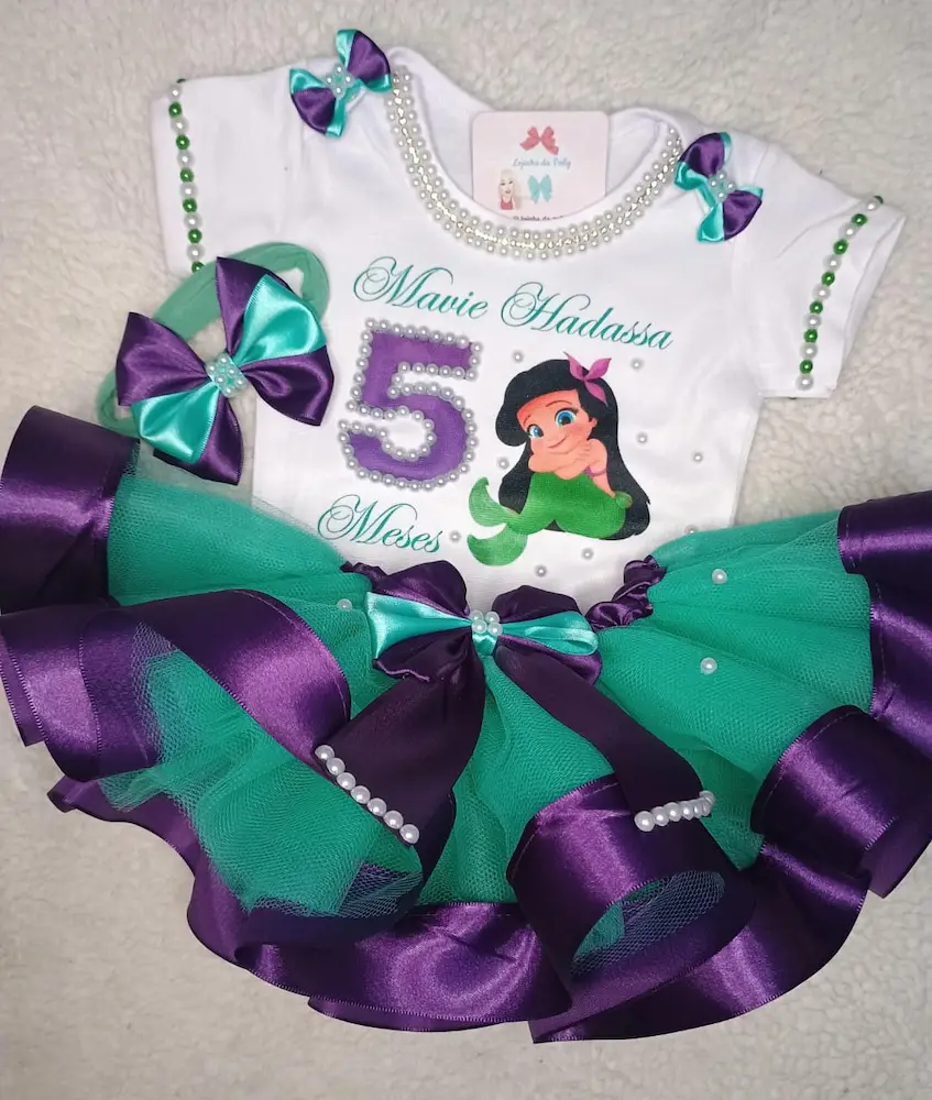 kit Sereia ariel mes